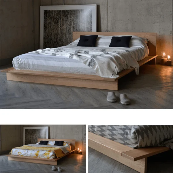 Oregan Low Bed, Ash Veneer